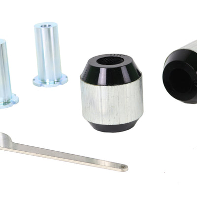 Whiteline 18-23 Kia Stinger Front Control Arm Lower Bushing Kit Double Offset