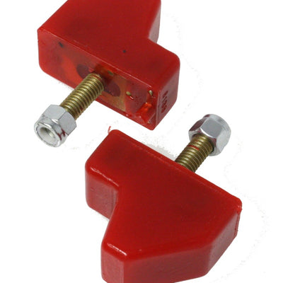 Energy Suspension GM Style Red Front Bump Stop Set