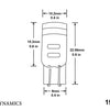 Diode Dynamics 194 LED Bulb HP5 LED - Blue Short (Pair)