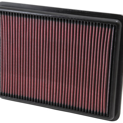 K&N Replacement Air Filter 11.75in O/S Length x 9in O/S Width x 1.188in H for 13 Hyundai Santa Fe
