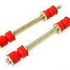 Energy Suspension Universal End Link 5 7/8-6 3/8in - Red
