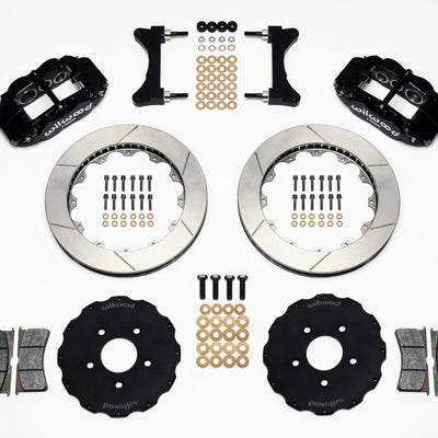 Wilwood Narrow Superlite 6R Front Hat Kit 13.06in Mitsubishi EVO VIII