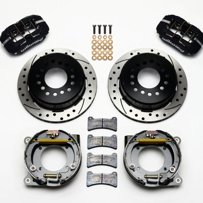 Wilwood Dynapro Low-Profile 11.00in P-Brake Kit Drilled Chevy C-10 2.42 Offset 5-lug