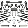 Fabtech 07-18 Jeep JK 2-Door 5in Crawler C/O w/Dlss 2.5 C/O Resi & Rr Dlss