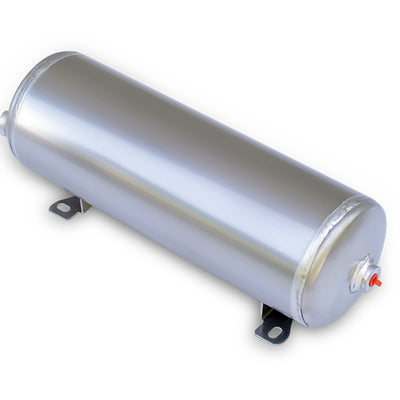Ridetech Air Tank 2 Gallon Aluminum w/ 2- 1/4in Ports and 1- 1/8in Port
