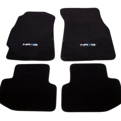 NRG Floor Mats - 94-01 Acura Integra (NRG Logo) - 4pc.