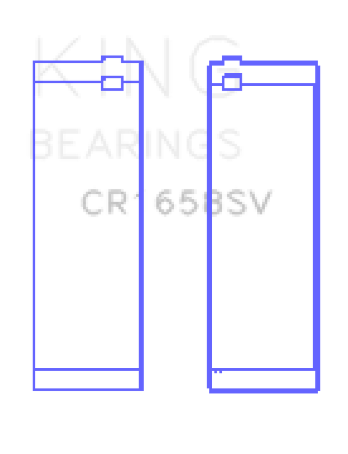 King Engine Bearings BMW N47 D20 A/N47S D20 D Sputter Replacement Connecting Rod Bearing Set