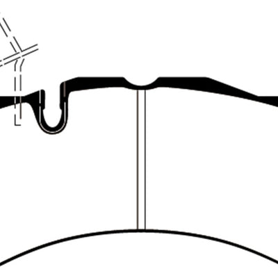 EBC 2014+ Maserati Ghibli 3.0TT RWD Yellowstuff Front Brake Pads