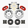 Wilwood Narrow Superlite 6R Front Kit 12.19in Drilled Red 63-87 C10 w/ Wilwood Pro Spindles