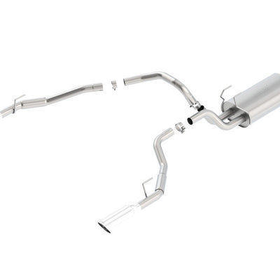 Borla Cat-Back Touring 09-15 Ram 1500 5.7L EC SB Truck Single Spilt Rear Exit Through Bumper
