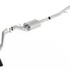 Borla 14+ Chevy Silverad1500 EC STD/CC Short 143.5in WB ATAK Cat-Back Exhaust w/ Black Chrome Tip