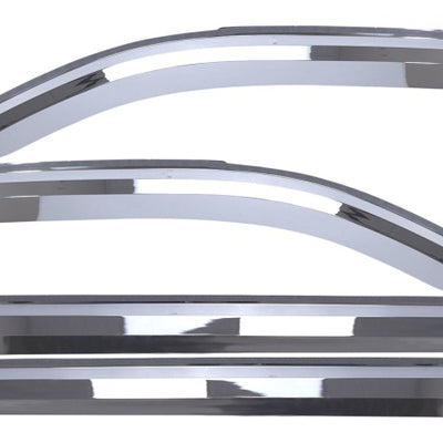 Putco 19-20 Ram 1500 - Crew Cab (Set of 4) Element Chrome Window Visors
