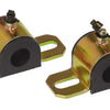 Prothane Universal Greasable Sway Bar Bushings - 18MM - Type A Bracket - Black