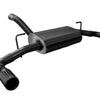 Corsa 2018-2024 Jeep Wrangler JL 2.5in Dual Rear Exit Black Tips Sport Axle-Back Exhaust