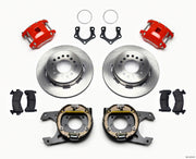 Wilwood D154 P/S Park Brake Kit Red Mopar/Dana 2.36in Off w/Snap Ring Bearing