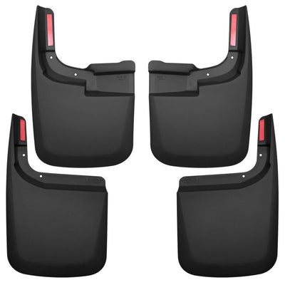 Husky Liners 2017 Ford F-250/F350 Custom-Molded Front and Rear Mud Guards