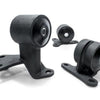 Innovative 90-93 Accord F-Series Black Steel Mounts 85A Bushings (Auto to Manual)