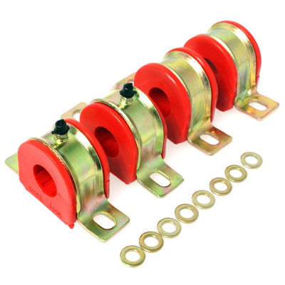 Energy Suspension 73-94 GM K5 Blazer/73-81 C-10/C1500 P/U Red 1-1/8in Front Sway Bar Bushing Set