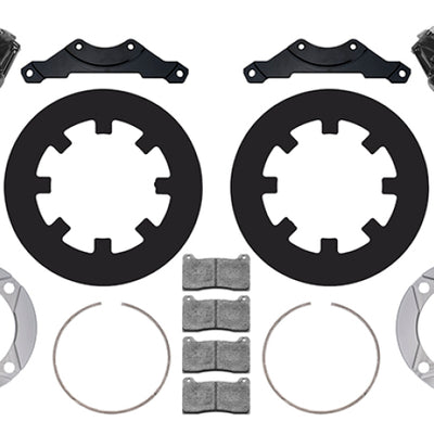 Wilwood 2014+ Polaris RZR XP 1000 Rear Kit 11.25in - Black