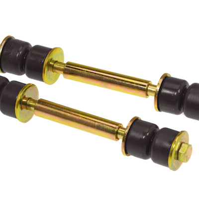 Prothane Universal End Link Set - 4 5/8in Mounting Length - Black