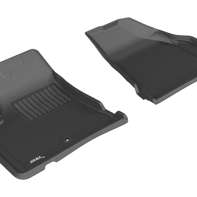 3D MAXpider 2008-2017 Buick/Chevrolet/GMC Enclave/Traverse/Acadia Kagu 1st Row Floormat - Black