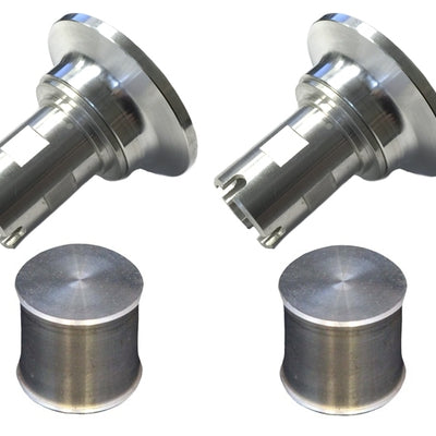 Torque Solution Tial Blow Off Valve Adapter with Plugs: BMW 135 335i 535i X5 N54 ONLY