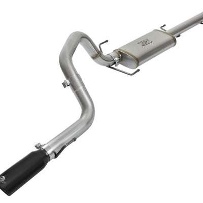 aFe MACH Force Xp 3in SS Cat-Back Single Rear Exit Exhaust w/Black Tips 07-14 Toyota FJ Cruiser