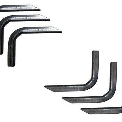 Lund 05-17 Nissan Frontier Crew Cab EZ Running Board Mounting Bracket Kit - Brite