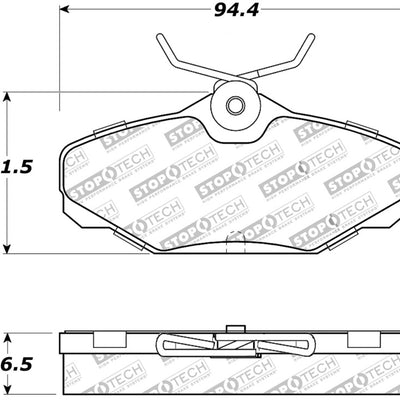 StopTech Performance Brake Pads