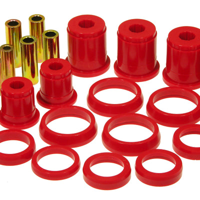 Prothane 93-98 Jeep Grand Cherokee Front Control Arm Bushings - Red