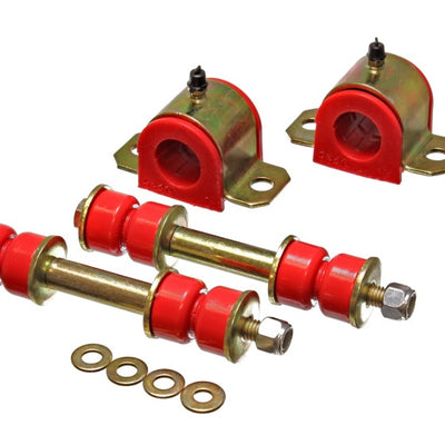 Energy Suspension 95-00 Toyota Pickup 2WD (Exc T-100/Tundra) Red 25mm Front Sway Bar Bushing Set