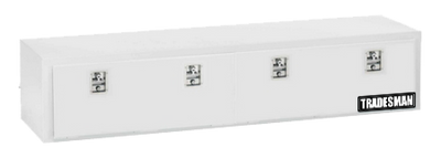 Tradesman Steel Top Mount Truck Tool Box (90in.) - White