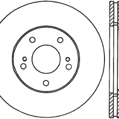 StopTech Drilled Sport Brake Rotor