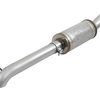 aFe Rock Duster 3in 409 SS Cat-Back Turn-Down Exhaust 2018+ Jeep Wrangler (JL) V6 3.6L