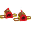 Prothane Universal Greasable Sway Bar Bushings - 22MM - Type A Bracket - Red