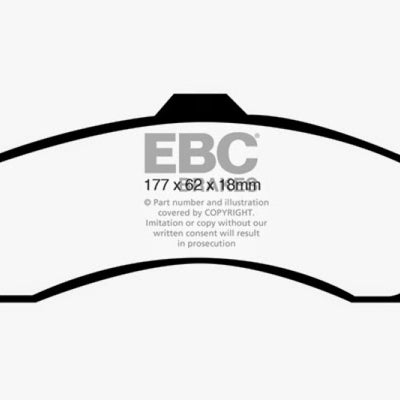 EBC 03-05 Buick Rainier 4.2 Ultimax2 Front Brake Pads