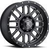 ICON Alpha 20x9 5x150 16mm Offset 5.625in BS 110.1mm Bore Satin Black/Milled Windows Wheel