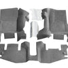 BedRug 97-06 Jeep TJ Front 3pc BedTred Floor Kit w/o Center Console - Incl Heat Shields (S/O Only)