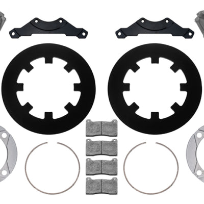 Wilwood 2014+ Polaris RZR XP 1000 Rear Kit 11.25in - Anodized