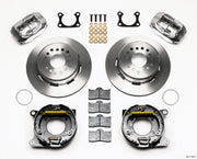 Wilwood Forged Dynalite P/S Park Brake Kit Polished Big Ford 2.36in Offset