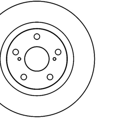 StopTech Power Slot 07-13 Lexus ES250/300/330/350 / 11-13 Scion tC Slotted Right Fr CRYO-STOP Rotor