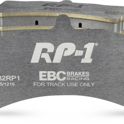 EBC Racing 97-09 Porsche Boxster (986/987 w/Cast Iron Discs) RP-1 Race Front Brake Pads