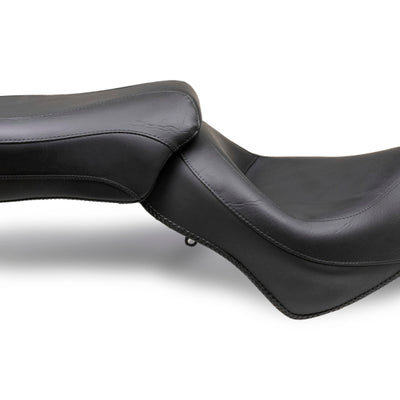 Mustang 04-21 Honda VT750 Aero Wide Touring 2PC Seat - Black