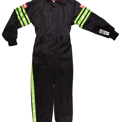 RaceQuip Green Trim SFI-1 JR. Suit - KXL