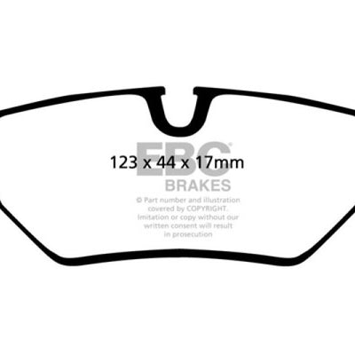 EBC 93-97 Aston Martin DB7 3.2 Supercharged Greenstuff Rear Brake Pads