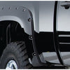 Bushwacker 07-13 Chevy Silverado 1500 Fleetside Pocket Style Flares 2pc 78.7/97.6in Bed - Black