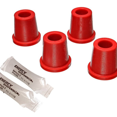 Energy Suspension 87-96 Mitsubishi 2WD PU / 79-93 Dodge D-50 PU Red Front Control Arm Bushing Set