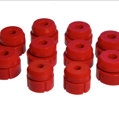 Prothane 80-96 Ford Bronco 2wd/4wd Body Mount - Red