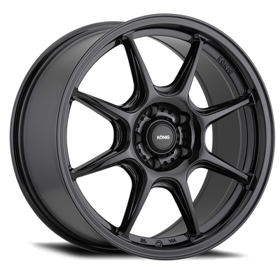 Konig Lockout 17x8 5x114.3 ET43 Gloss Black
