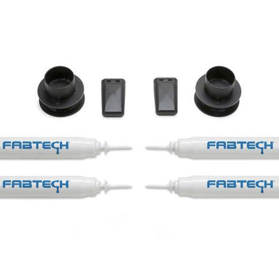 Fabtech 14-18 Ram 2500 4WD 2.5in Coil Spcr Kit w/Perf Shks
